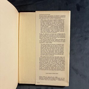 Krise im Klassenzimmer: Die Neugestaltung des amerikanischen Bildungswesens (Erstausgabe 1970) Bild 3