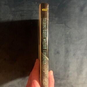 Talking About William Faulkner by Sally Wolff Signed 1996 First Edition first printing image 9