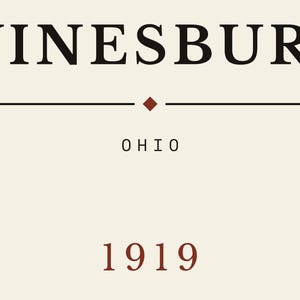 Winesburg Ohio 1919 Literary Pennant – Sherwood Anderson Classic Literature Decor image 7
