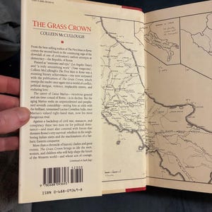 The Grass Crown by Colleen McCullough 1991 First Edition First Printing Near Fine/Very Good image 2