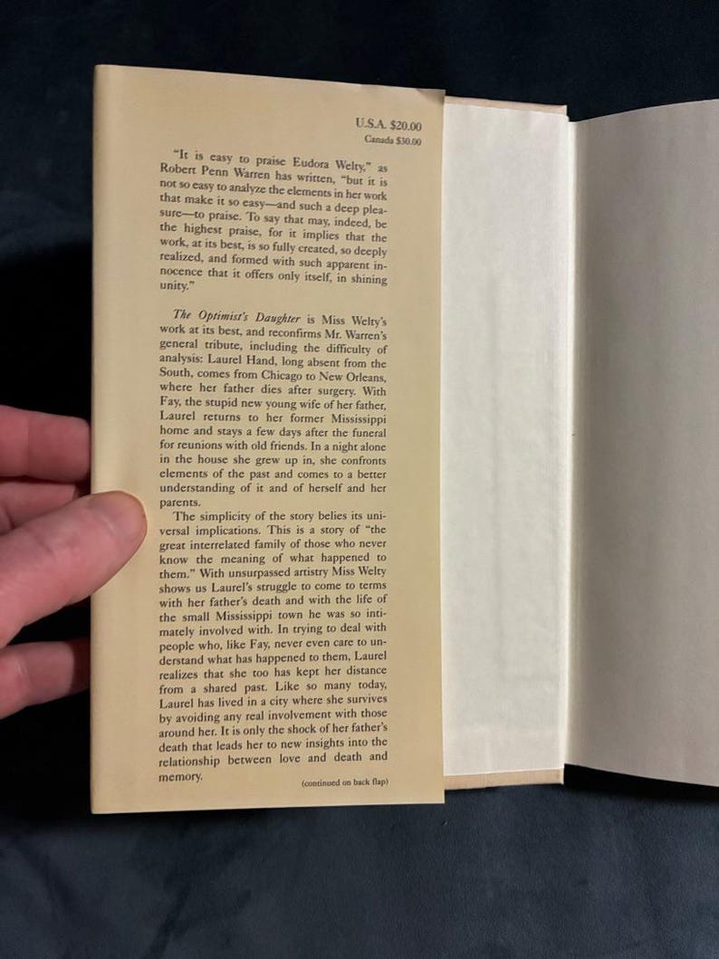 The Optimist's Daughter Eudora Welty 2002 Random House 75th-anniversary edition image 4