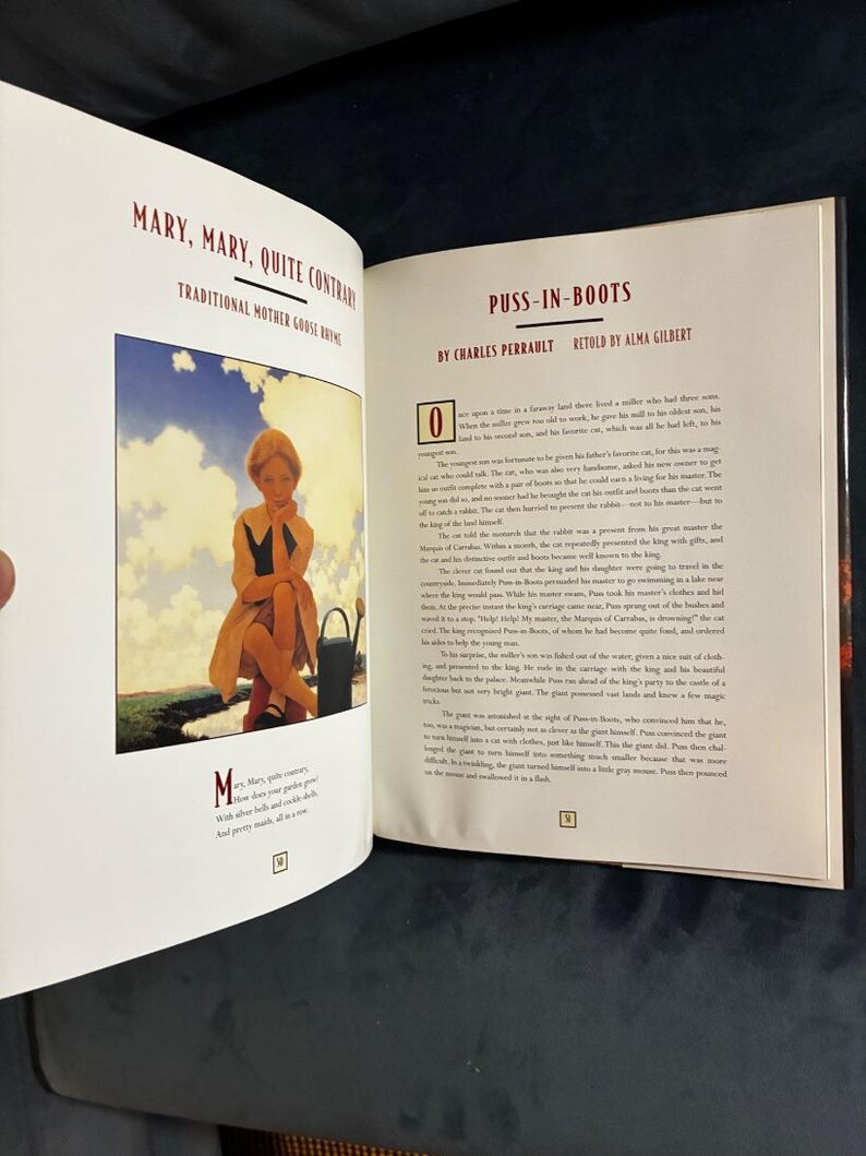 Maxfield Parrish: A Treasury of Art and Children's Literature 1995 First Edition image 6