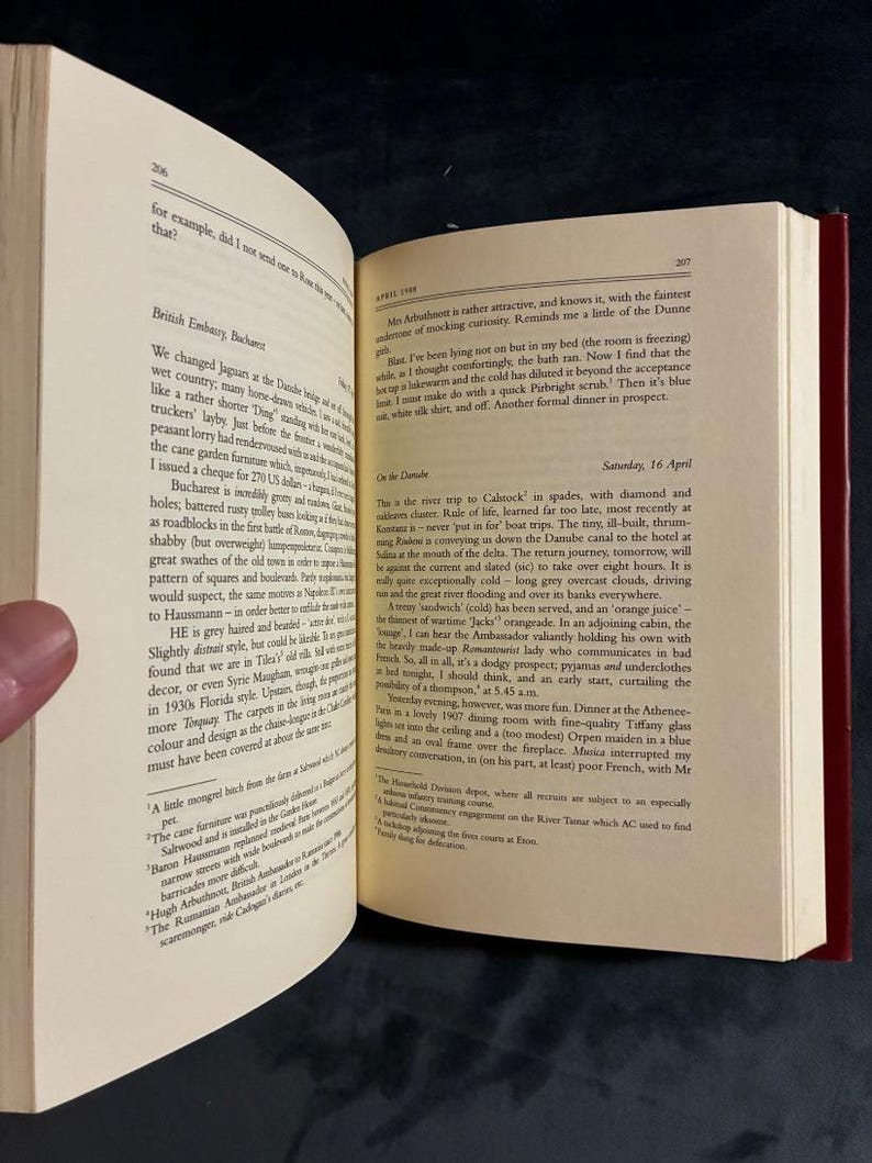 Mrs. Thatcher's Minister: The Private Diaries of Alan Clark 1994 First Edition First Printing Near Fine/Very Good image 1