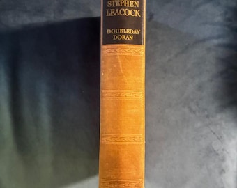 Charles Dickens: His Life and Work by Stephen Leacock 1936 Doubleday, Doran Edition Later Printing Very Good