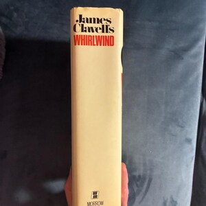 Whirlwind by James Clavell 1986 First Edition First Printing Fine/VG+ image 7