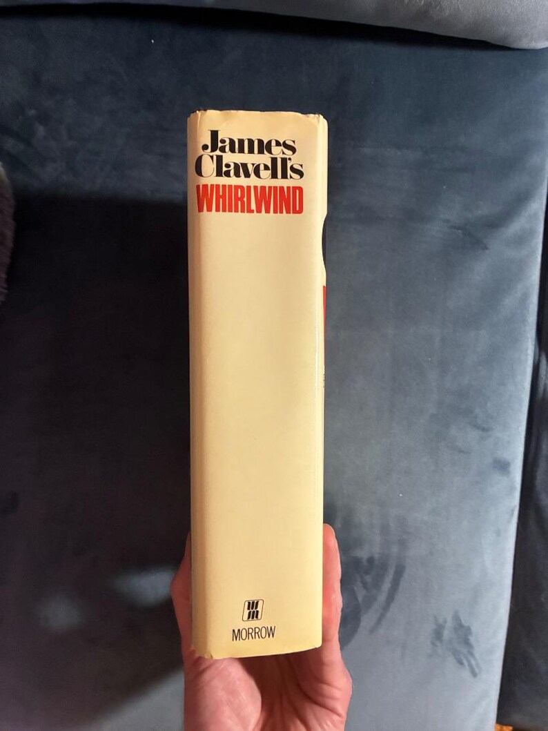 Whirlwind by James Clavell 1986 First Edition First Printing Fine/VG+ image 7
