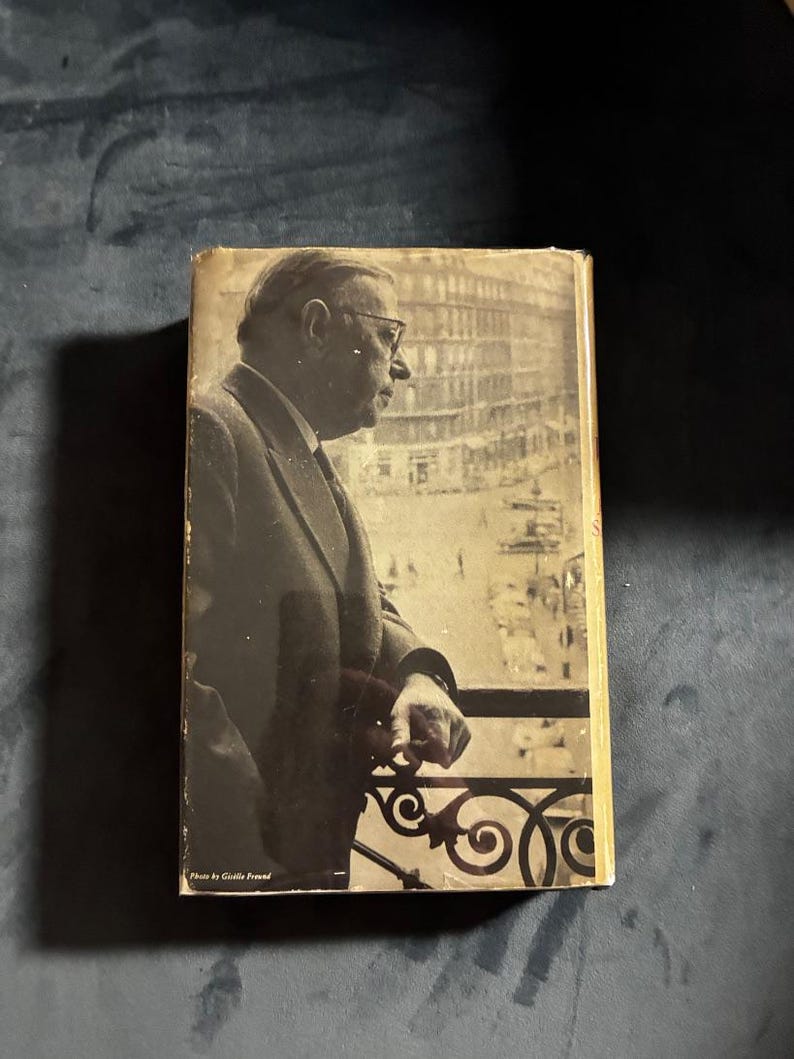The Words by Jean-Paul Sartre First Edition First Printing Very Good/Good Hardcover image 2