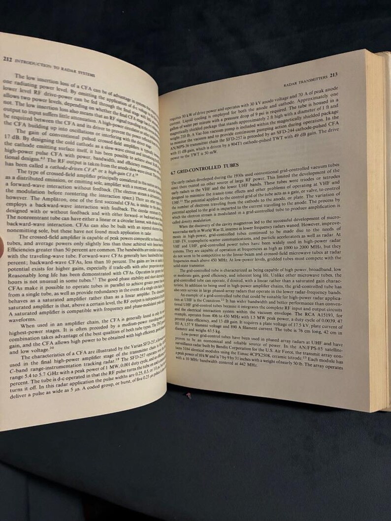 Introduction to Radar Systems by Merrill I. Skolnik 1980 Edition Hardcover image 6