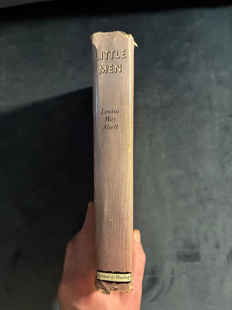 Little Men by Louisa May Alcott Grosset & Dunlap Edition Very Good/Good Hardcover image 8