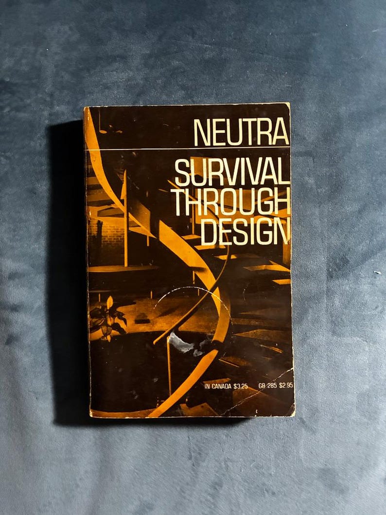 Survival Through Design by Richard Neutra Later Edition Good image 1