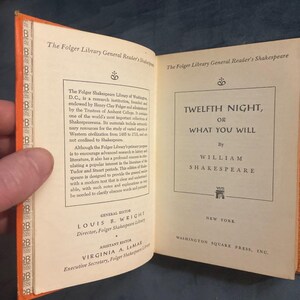 ウィリアム・シェイクスピア作『十二夜、あるいは汝の望むままに』後期版　非常に良い状態 画像 4