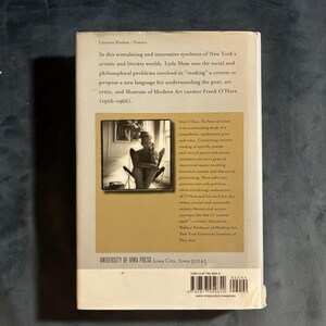 Frank O'Hara: The Poetics of Coterie by Lytle Shaw (First Edition, First Printing) image 10