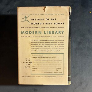 Moby Dick, or The Whale by Herman Melville First Modern Library Giant Edition 1944 image 2