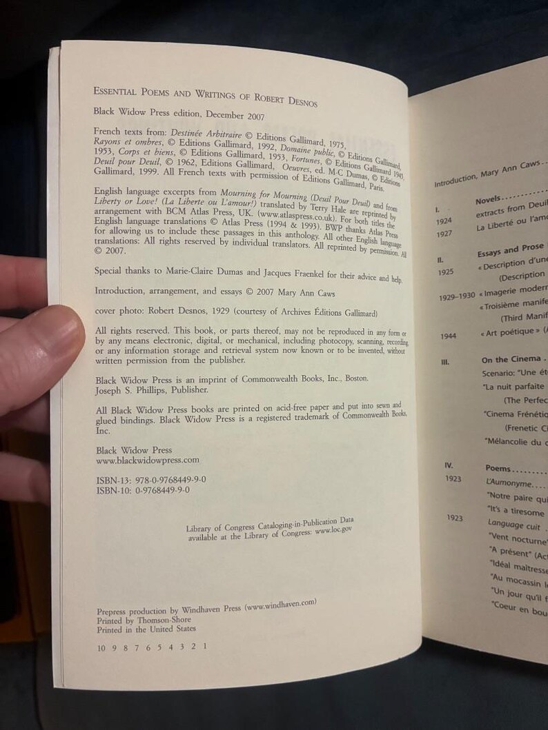 Essential Poems and Writings of Robert Desnos: First Edition, First Printing (Near Fine) image 4