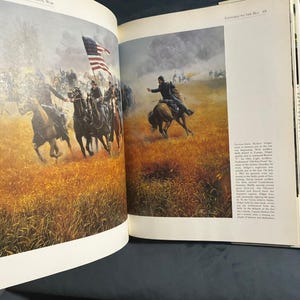 Bilder aus dem Amerikanischen Bürgerkrieg, Mort Künstler und James M. McPherson, 1992, Erste Auflage, Erstdruck, Sehr guter bis neuwertiger Zustand, Hardcover Bild 9