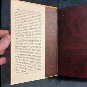 Ship of Fools by Katherine Anne Porter First Edition First Printing Very Good/Good image 2