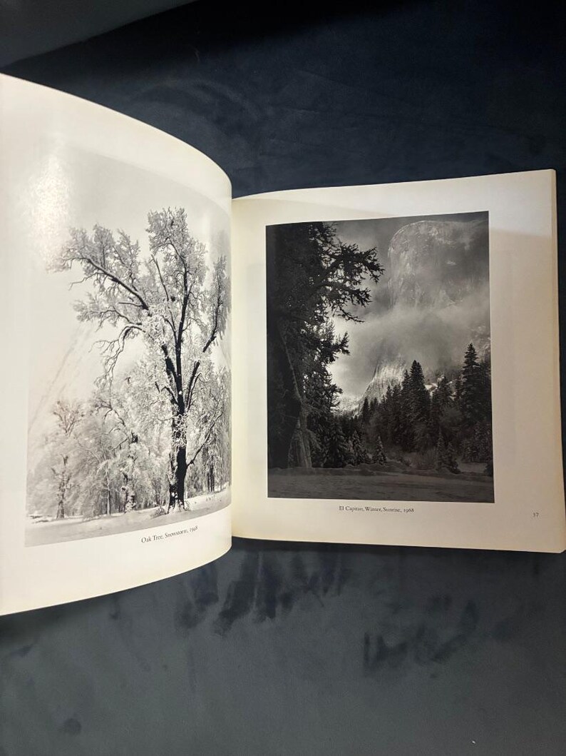 Yosemite by Ansel Adams First Edition First Printing Very Good Paperback image 4