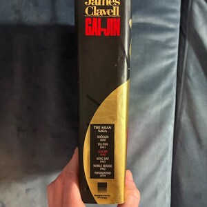 Gai-Jin by James Clavell 1993 First Edition First Printing Fine/Near Fine image 7