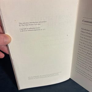 Kurzgeschichten aus dem „Strand“, ausgewählt von Geraldine Beare, Folio-Ausgabe Bild 2