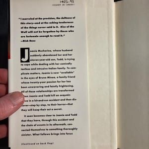 Kiss of the Wolf by Jim Shepard 1994 First Edition First Printing Fine/Near Fine image 2