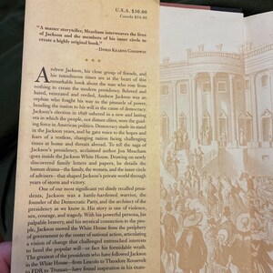 American Lion: Andrew Jackson in the White House by Jon Meacham (First Edition) image 3