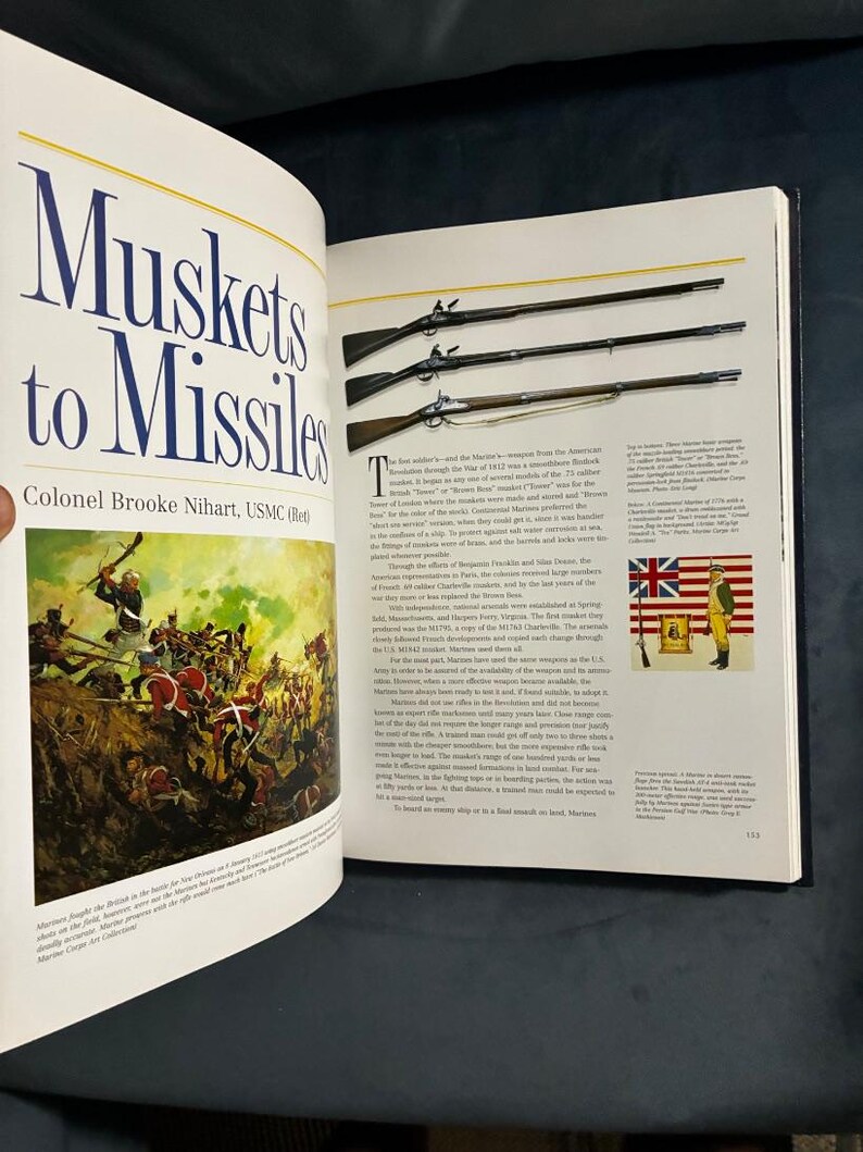 The Marines by Simmons and Moskin; 1998 First Edition Hardcover image 5