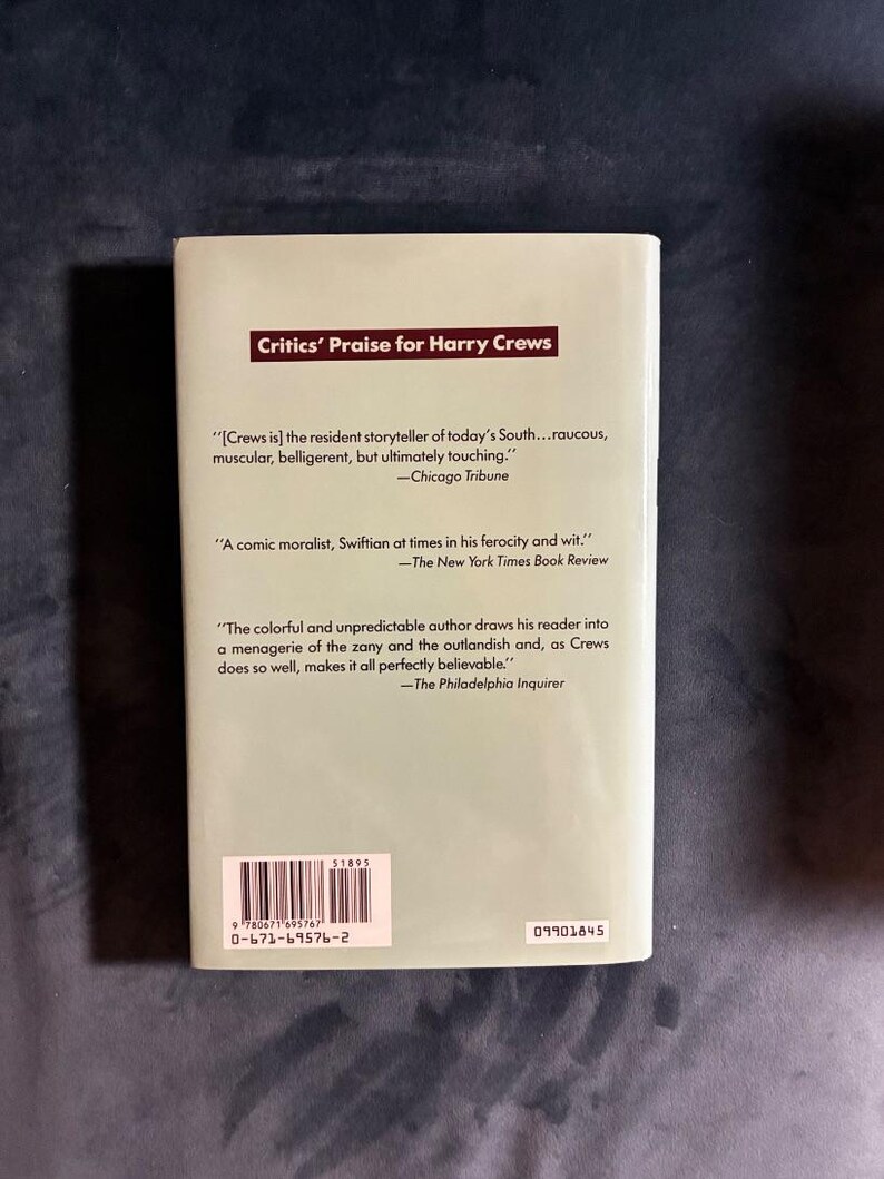 Body by Harry Crews 1990 First Edition First Printing Near Fine/Near Fine image 5
