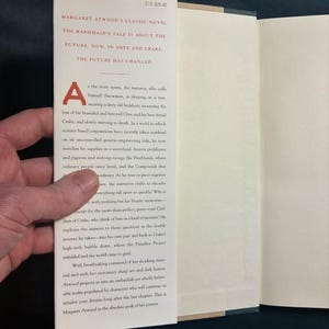 Oryx and Crake by Margaret Atwood 2003 First Edition First Printing Fine/Near Fine image 2