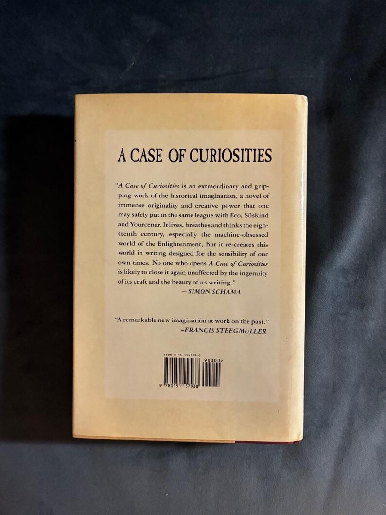 Ein Fall voller Kuriositäten von Allen Kurzweil, 1992, Erstausgabe, erster Druck, Nahezu neuwertig/Sehr gut Bild 5