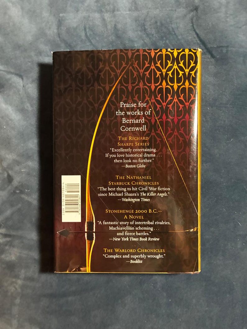 El cuento del arquero de Bernard Cornwell, 2001, primera edición, primera impresión, excelente/casi excelente. imagen 6
