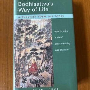 Guía del Camino del Bodhisattva por Shantideva Primera Edición Tapa dura en excelente estado imagen 1