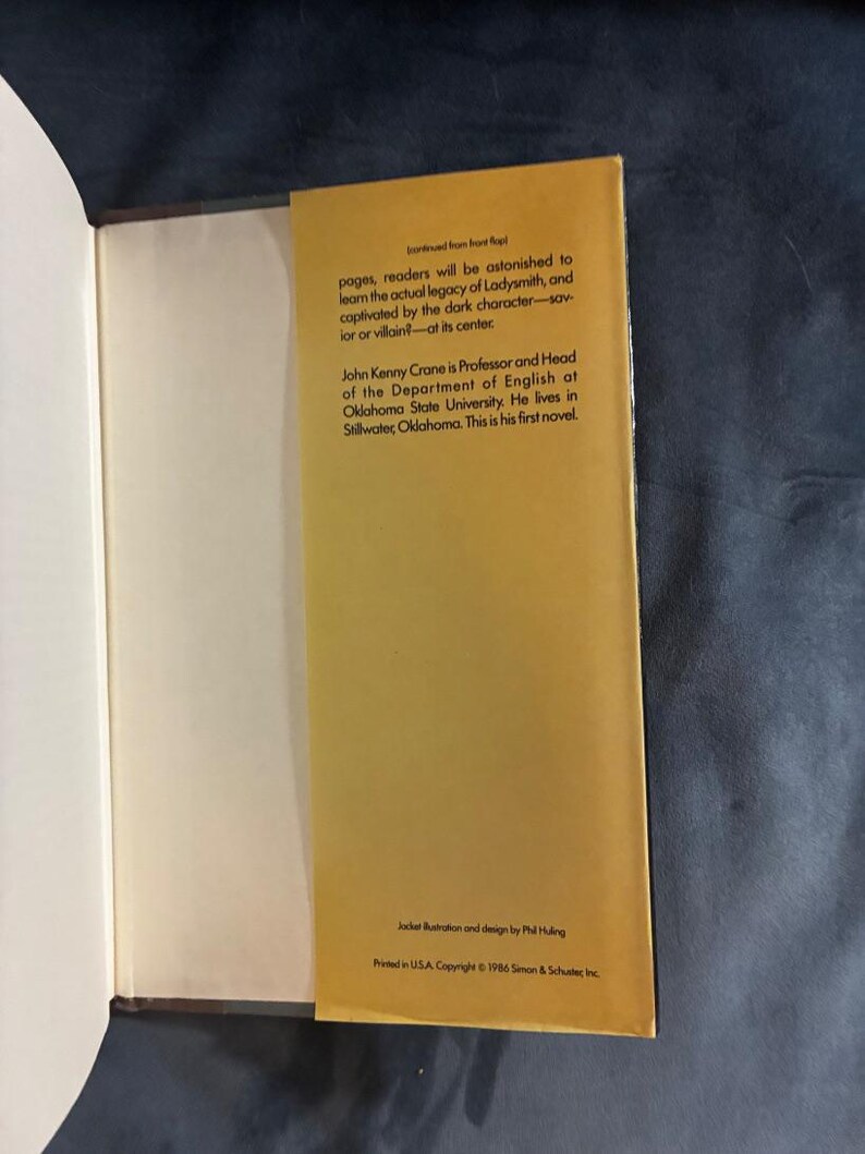 The Legacy of Ladysmith by John Kenny Crane 1986 First Edition First Printing Near Fine/Near Fine image 5
