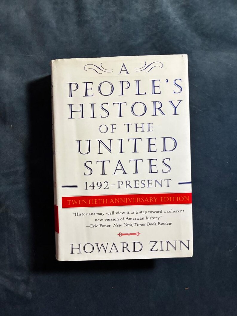 Historia del pueblo de los Estados Unidos, 1492-presente, de Howard Zinn. Edición HarperCollins. Excelente/Casi excelente. imagen 2
