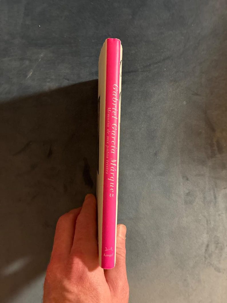Memória das minhas putas tristes, de Gabriel García Márquez. Primeira edição, primeira impressão. Quase perfeito/Quase perfeito. Capa dura. imagem 7