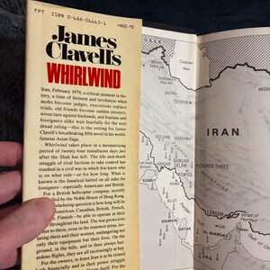 Whirlwind by James Clavell 1986 First Edition First Printing Fine/VG+ image 2