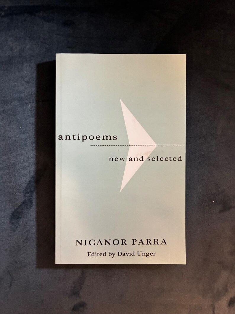 Antipoems: New and Selected by Nicanor Parra First Edition Later Printing Near Fine Paperback image 1
