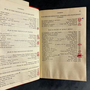 Men at War: The Best War Stories of All Time by Ernest Hemingway (editor) 1942 Edition Very Good/Good image 7