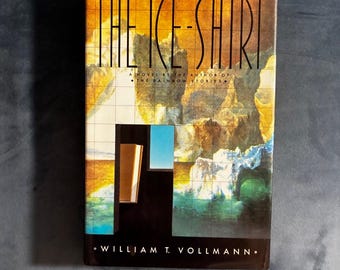 A Camisa de Gelo, de William T. Vollmann, 1990, Primeira Edição, Primeira Impressão, Excelente/Quase Excelente
