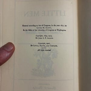 Little Men by Louisa May Alcott Grosset & Dunlap Edition Very Good/Good Hardcover image 5