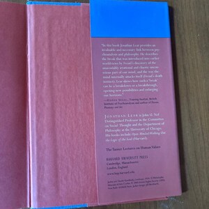 Happiness, Death, and the Remainder of Life by Jonathan Lear First Edition Fine/Near Fine Hardcover image 7