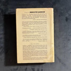 Krise im Klassenzimmer: Die Neugestaltung des amerikanischen Bildungswesens (Erstausgabe 1970) Bild 2