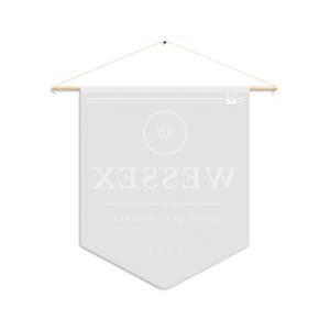 Wessex Literary Pennant | Thomas Hardy English Countryside Book Lover Decor image 4