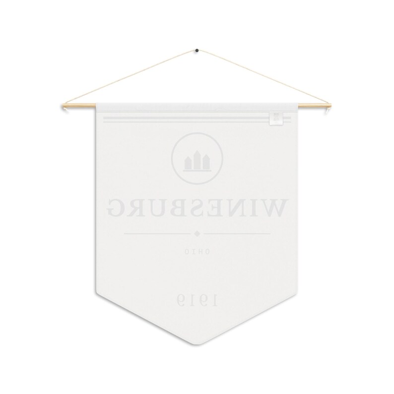Winesburg Ohio 1919 Literary Pennant – Sherwood Anderson Classic Literature Decor image 5