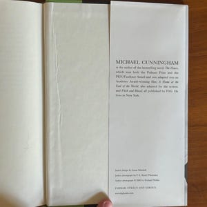 Signierte Erstausgabe (gebunden): Specimen Days von Michael Cunningham (Sehr gut/Nahezu neuwertig) Bild 9