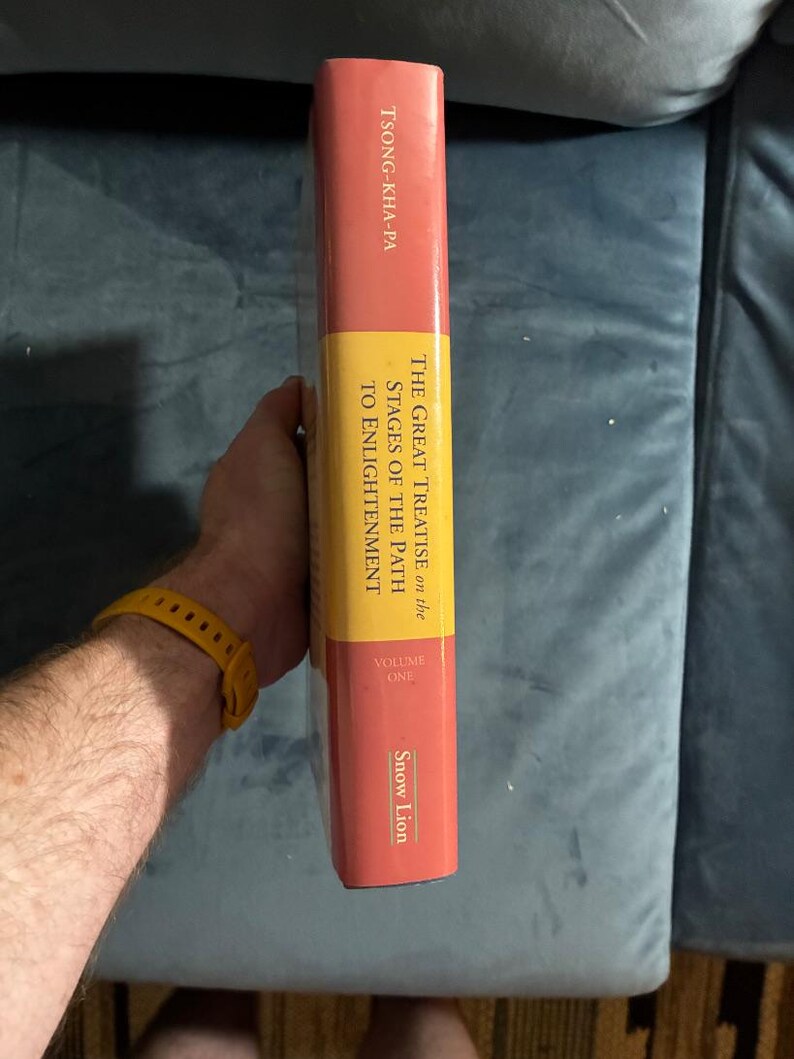 Lamrim Chenmo Volume One, Tsong-kha-pa, Tibetan Buddhist Text (First Edition) image 7