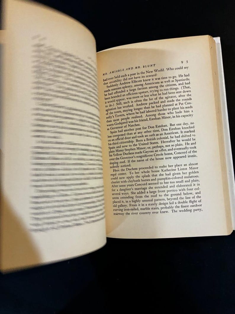 Natchez on the Mississippi by Harnett T. Kane 1947 Bonanza Books Edition Later Printing Very Good/Very Good Hardcover image 6