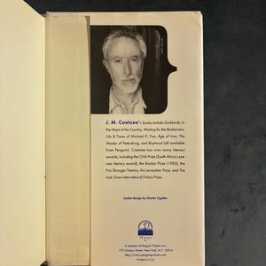 Disgrace by J. M. Coetzee 1999 First Edition First Printing Near Fine/Near Fine Hardcover image 8