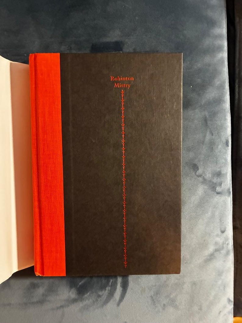Un equilibrio delicado de Rohinton Mistry, 1996, primera edición, primera impresión, casi perfecto/casi perfecto imagen 9