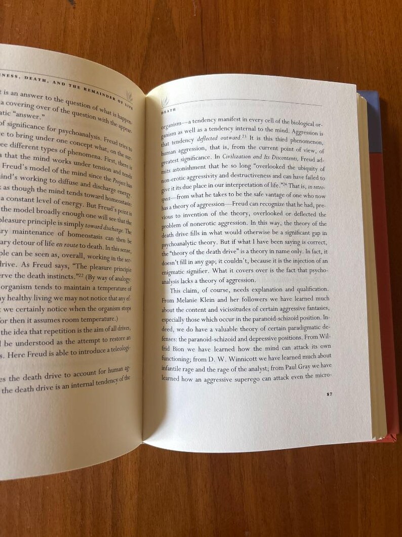 Happiness, Death, and the Remainder of Life by Jonathan Lear First Edition Fine/Near Fine Hardcover image 9