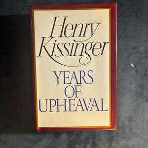 Jahre des Umbruchs von Henry Kissinger, 1982, Erste Auflage, erster Druck, sehr guter bis neuwertiger Zustand, Hardcover. Bild 1